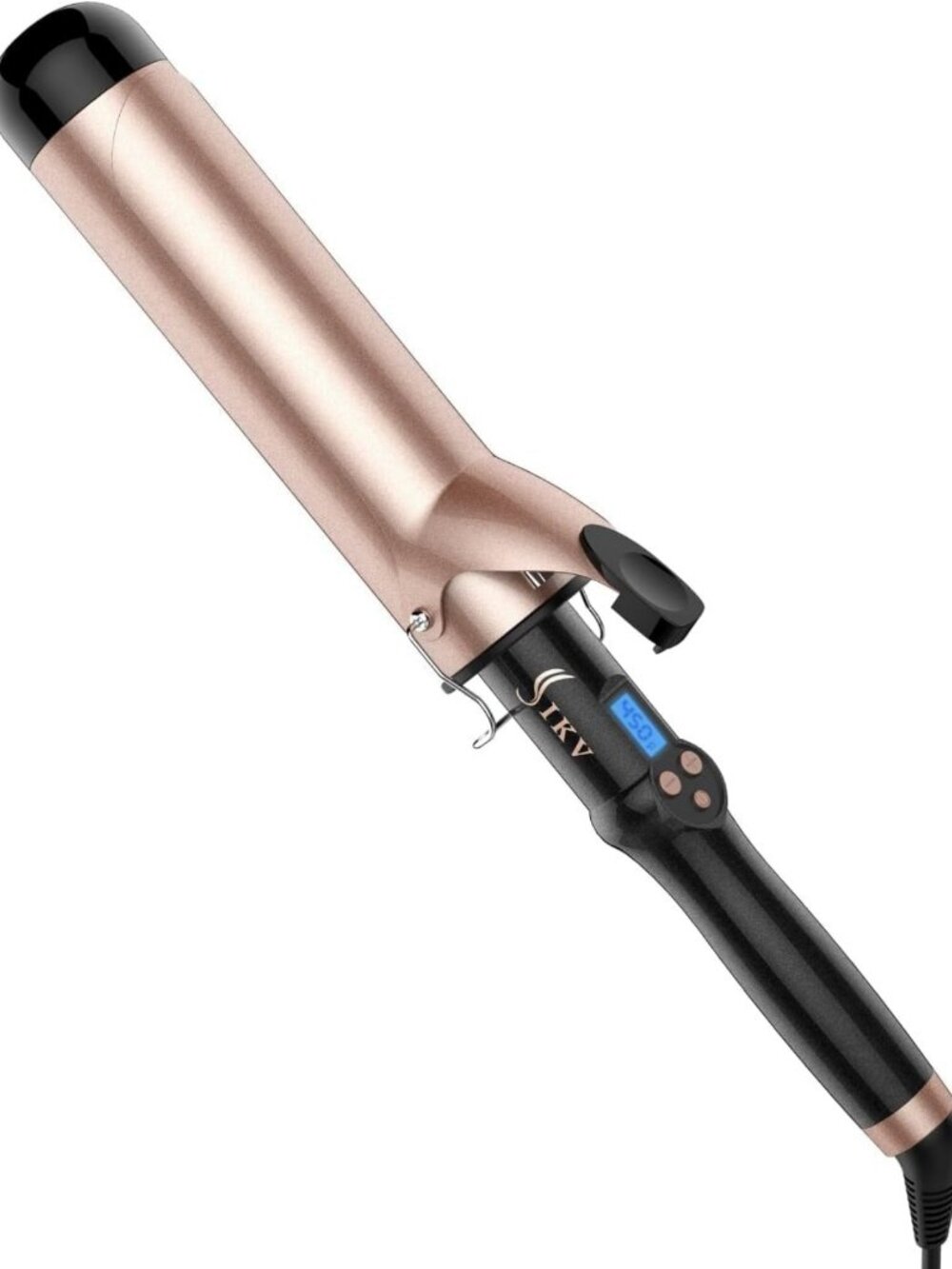 Extra Large 2-Inch Curling Iron - Ceramic Tourmaline Wand for Long Hair, 11